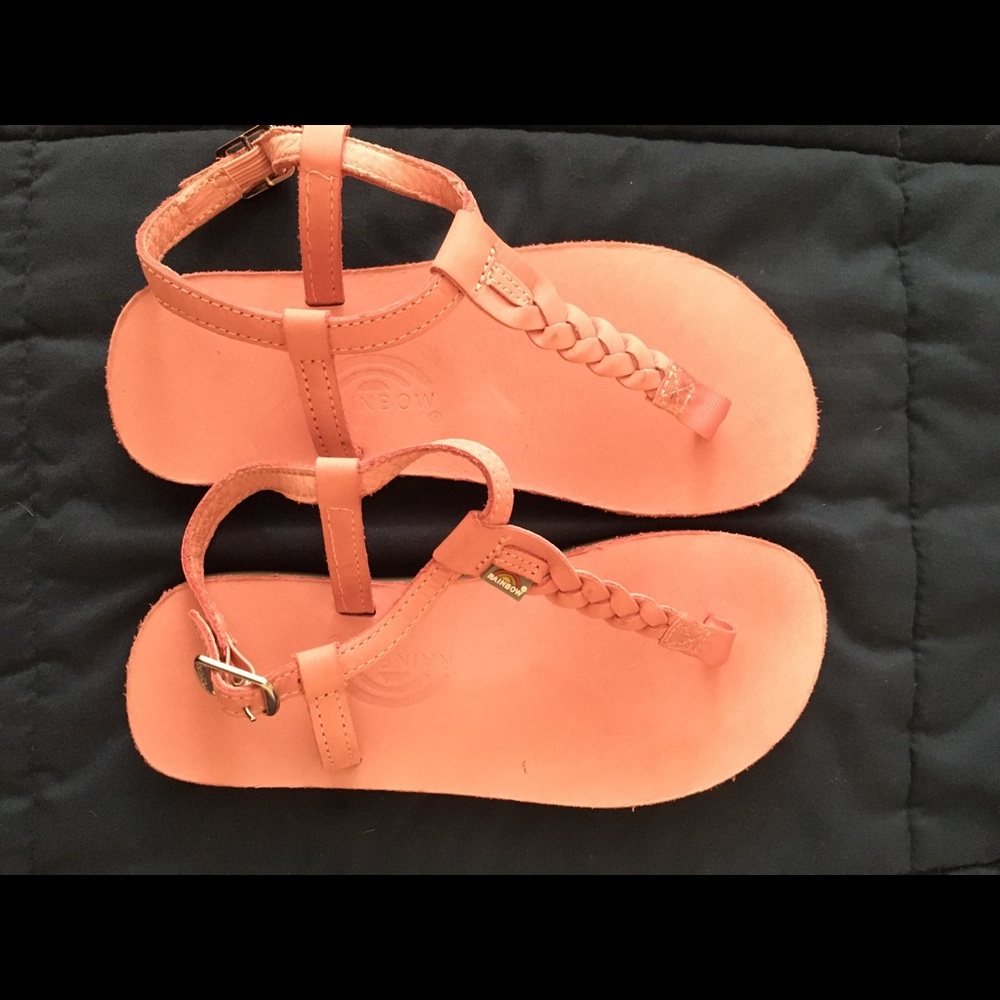 Girls Rainbow Filp Flops